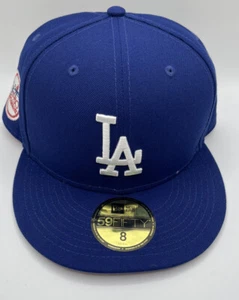 Toppa gioco Allstar New Era Los Angeles Dodgers 59Fifty 1980 taglia 8 sottovisore rosa - Foto 1 di 5