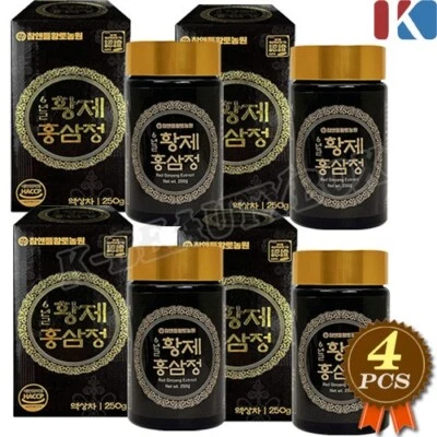 Premium Emperor Korean 6 Years Old Red Ginseng Extract 250g x 4EA panax ginseng - Image 1 of 4