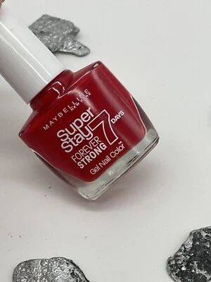 MAYBELLINE NEW YORK Maybelline SUPERSTAY nail gel color 08 Passionata Red 10ml