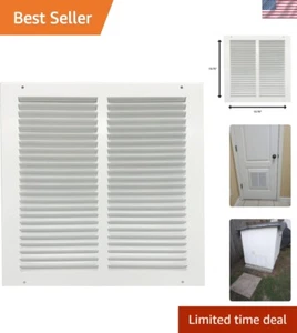 Air Return Grille - Heavy Duty Steel with Premium Finish - Includes Full Inst... - Picture 1 of 7