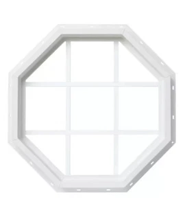 Reliabilit Vinyl Octagon Window 24” x 24” #4066704 White Model VOCT2424GRB - Picture 1 of 3