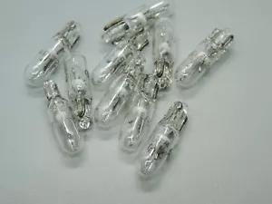 10x W0,4W W2x4.6d T5 12V Incandescent Bulb Festoon Lights Lamps - Picture 1 of 3