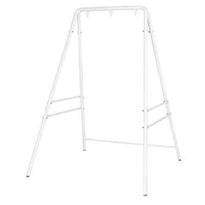 5.9 ft. Metal Hammock Stand in White for Hanging Chair - Picture 1 of 7