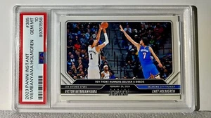 Victor Wembanyama / Chet Holmgren 2023-24 Panini #385 NBA Card 1 of 2783 PSA 10 - Picture 1 of 2