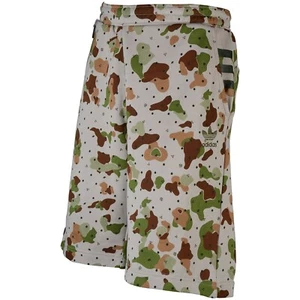 Adidas Originals Camo Fleece Shorts Light Brown/Iguana Camo Men's Small BNWT - Picture 1 of 10