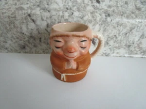 Zahnstocherhalter Mönch Tuck Keramik - Retro Kitsch Mid Century - Bild 1 von 5
