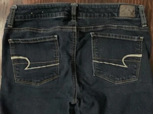 Pantalones de mezclilla AMERICAN EAGLE para mujer súper elásticos ajustados talla 6 - Imagen 1 de 4