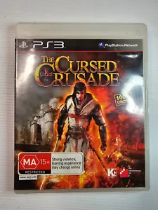 THE CURSED CRUSADE - PS3 Used No Manual - Picture 1 of 3