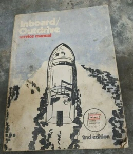 ABOS Marine Inboard Outdrive Service Manual 2nd Ed Chrysler Evinrude Johnson etc - Picture 1 of 4