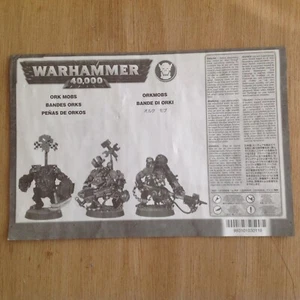 WARHAMMER CITADEL LOOTAS / BURNA BOYZ INSTRUCTIONS - Picture 1 of 1