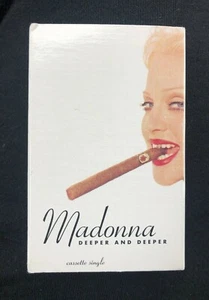 MADONNA - DEEPER & DEEPER 1992 SIRE CASSETTE SINGLE FACTORY SEALED W/ TAG - Picture 1 of 1