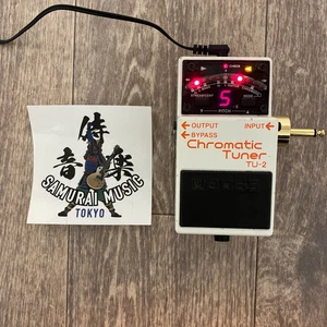 Boss TU-2 accordeur de scène chromatique guitare pédale d'effet basse cadeau gratuit du Japon - Photo 1/9
