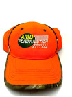 AMD Distribution Insulation Distributor Hat Cap Strapback Orange Camouflage  B98