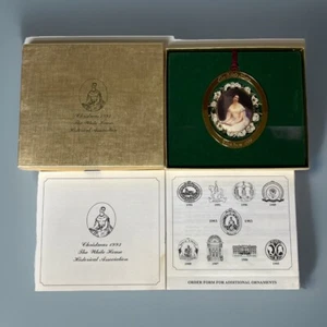 Christmas 1993 White House Historical Association Ornament In Box Cameo - Picture 1 of 13
