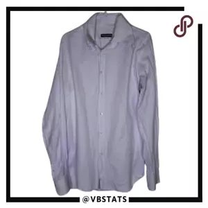 Dolce Gabbana Men's Long Sleeve Button-Up Shirt Light Purple Size 17 1/2 /44 - Picture 1 of 8