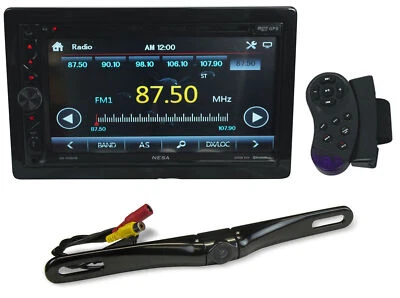 NESA NS-705NHB 7" Car Monitor w/DVD Bluetooth/GPS/Android PhoneLink+Backup Cam - Image 1 of 4