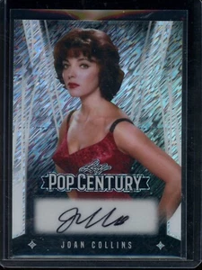 2025 Leaf Pop Century Metal Joan Collins Auto /10 - Bild 1 von 2