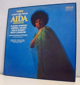 33 RPM Leontyne Price Aida (Highlights) Verdi LP 12 Domingo Milnes Bumbry - Picture 1 of 1
