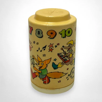 Винтажные детские погремушки Johnson & Johnson 1-1 животные марширующий оркестр кенгуру обезьяна - Изображение 1 из 4