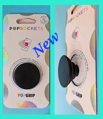 PopSockets PopGrip Premium Phone Grip & Stand - Aluminum Black - Image 1 of 2