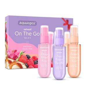 Aqualogica Refresh+On the Go Set de 3 Perfumes Body Mist Apto para Viajes 20ml x 3 - Imagen 1 de 7