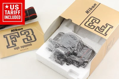 S/N 198xxxx【Top MINT in Box】 Nikon F3 Eye Level 35mm Film Camera Body From JAPAN - Image 1 of 4