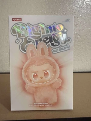 Authentic Labubu Big Into Energy Pop Mart The Monsters Vinyl Plush Blind Box - Image 1 of 4