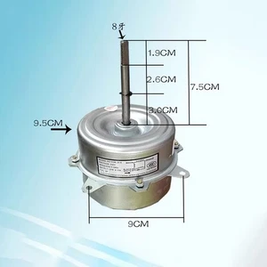 1PCS New YDK25-6 Air Conditioner Fan Motor 220V 25W 4P 0.35A YDK-25-6 - Afbeelding 1 van 2