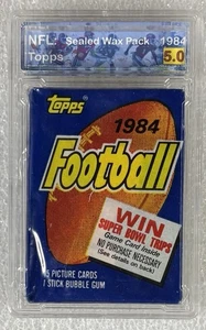 1984 Topps Football (1) Wax Pack Sealed SVG 5.0 Marino, Elway Dickerson RC 🤩 - Picture 1 of 2