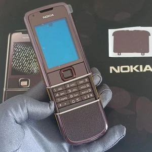 SELTENE Ersatz Gehäuse Cover Case für Nokia 8800 Sapphire Arte Braun Handys - Bild 1 von 14