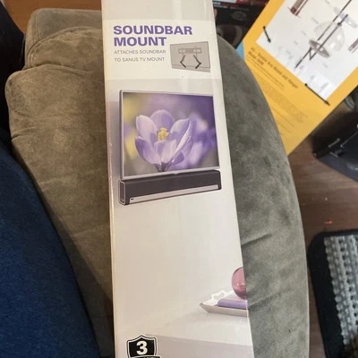 Sanus Accents Sound Bar Mount Easy Installation Model A405-B1 - Image 1 of 2