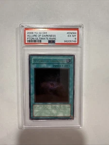 2008 YU-GI-OH! ALLURE OF DARKNESS PTDN-EN084 ULTIMATE RARE PSA 6! - Picture 1 of 2