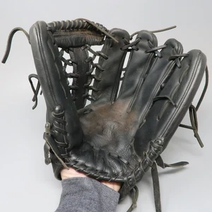 Guante de béisbol Wilson A1K de cuero negro derecho Outfield 12,25" - Imagen 1 de 7