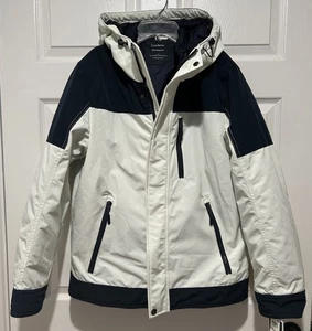 Club Room Herren Eis/Marineblau 3-in-1 Kapuze Jacke Parka Mantel Small - Bild 1 von 9