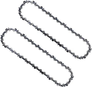 2PC Replacement 10" Saw chain for BAUER 64940 20V Cordless Chainsaw 10 inches  - Picture 1 of 8