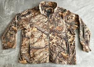 Realtree Camo Jacket 2XL Full Zip Fleece Hunting Outdoors Tree Branch Woods - Picture 1 of 11
