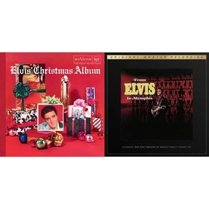 Elvis Presley - Elvis' Christmas Album & From Elvis In Memphis (2LP/180G/45RPM - Picture 1 of 3