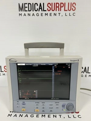 Monitor médico de paciente multiparamétrico Datascope Passport 2 Foto 1 de 4