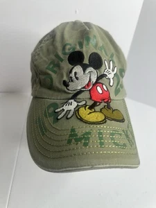 Cappello adulto con cinturino verde Disney Park Topolino 1928 originale - Foto 1 di 6
