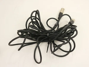 Low Noise Balanced EXM25 Microphone Cable 25 ft Black Neutrik Connectors NC MX - Picture 1 of 5