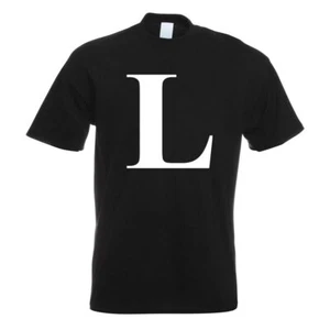 Buchstabe L - Alphabet  T-Shirt Motiv bedruckt Funshirt Design Print  - Picture 1 of 19
