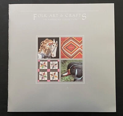 USPS - 1988 Folk Art & Crafts: Stamp Book With 8 Blocks Mint Stamps #840 - New! - Image 1 of 4