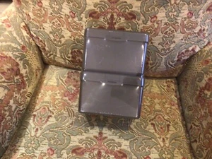 Universal Plastic Index Card Boxes 4" x 6" Translucent Black 47287 2 pk Sealed! - Picture 1 of 6