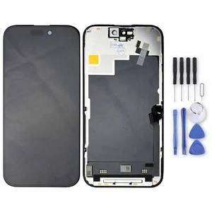 Für Apple iPhone 15 Pro TFT Display Kompletteinheit ohne Rahmen Schwarz - Picture 1 of 3