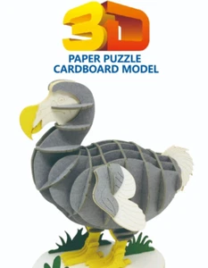 3D paper puzzle Craft Kit  DODO (raphus Cucullatus) - Picture 1 of 3