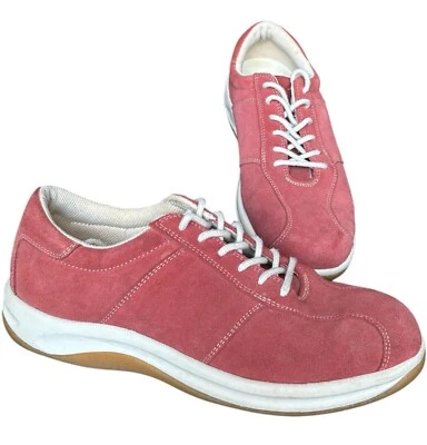 Lands End Suede Shoes Womens Size 8 Walking Casual Outdoors Comfort Sneakers - Image 1 of 4