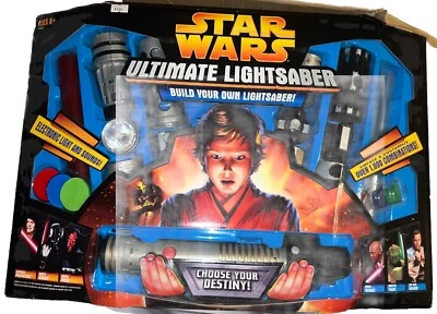 [NEW] Star Wars Ultimate Lightsaber - Build Your Own Lightsaber - 2005 Hasbro - Image 1 of 4