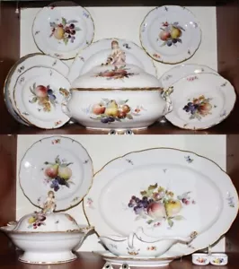 Vajilla porcelana Meissen 30 piezas, finales S. XIX. - Imagen 1 de 22