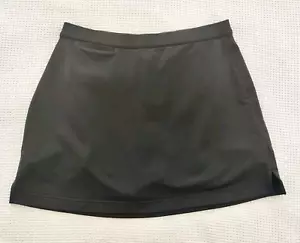 Black Golf Tennis Sports Skort Skirt ADIDAS Size 8-10 Stretch - Picture 1 of 3