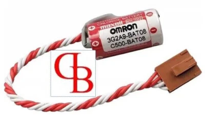 Omron 3G2A-BAT08 MAXELL ER17/33 3.6V 1600mAh SPS Batterie Foto 1 de 2